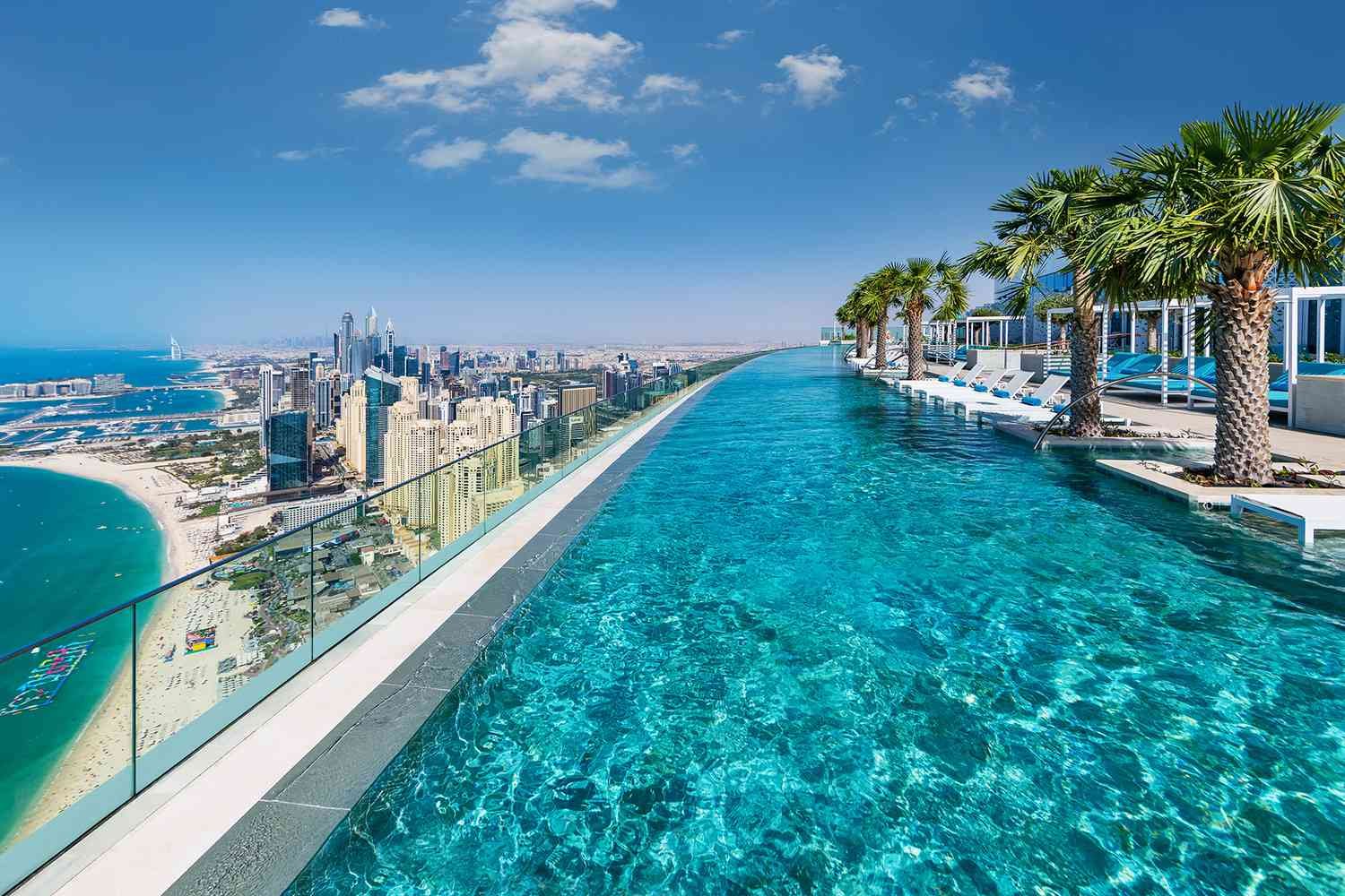 The World’s Highest Infinity Pool Just Opened in Dubai With Jaw-